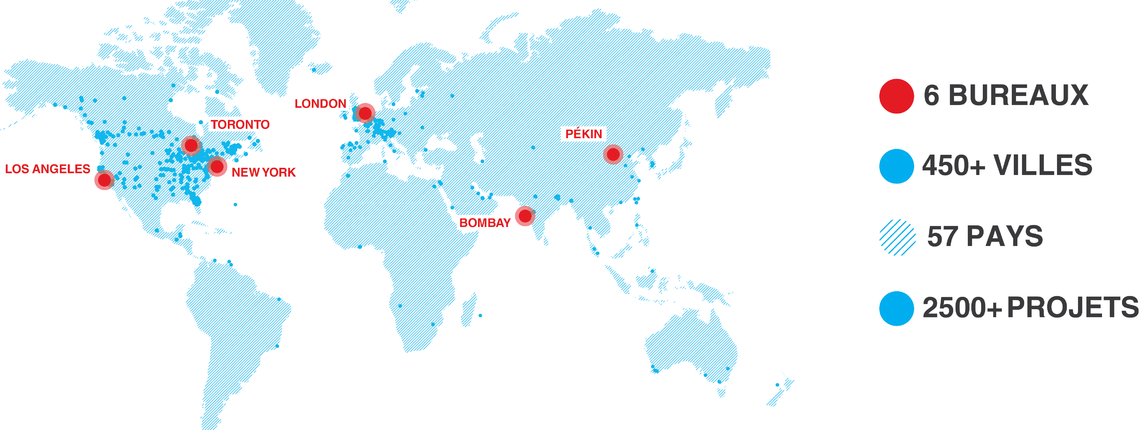 Nos projets à travers du monde